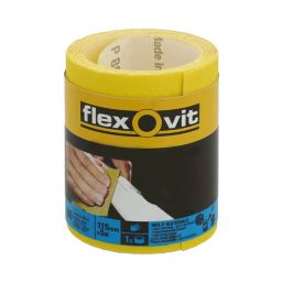 Norton Flexovit 80 Grit Multi-Material Sanding Roll 5m x 115mm