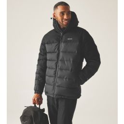 Regatta Aldthorn  Jacket Ash / Black Small 44.8" Chest