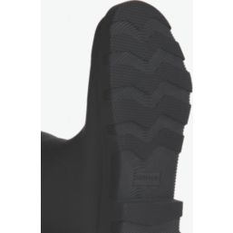 Hunter Downpour Tall Size 8 Womens Black Non Safety Wellies