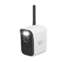 Swann SWNVK-MRMINISD4-EU 32GB SD Card 8-Channel 4K CCTV Long Range Wireless Security System & 4 x 4K Indoor & Outdoor Cameras