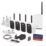 Swann SWNVK-MRMINISD4-EU 32GB SD Card 8-Channel 4K CCTV Long Range Wireless Security System & 4 x 4K Indoor & Outdoor Cameras