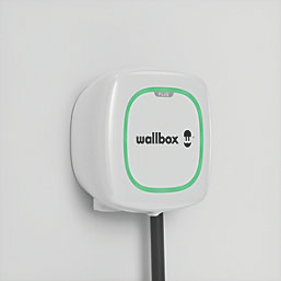 WallBox Max Pulsar 1 Port 7.4kW  Mode 3 Type 2 Plug Electric Vehicle Charger White