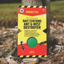 Insecto Pro Formula Ant Bait Station & Nest Destroyer 2 Pack