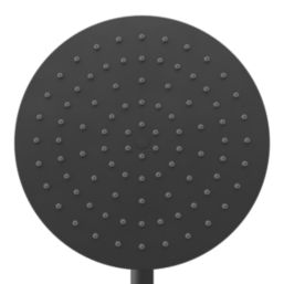 Swirl Melba Rear-Fed Concealed Black  Multi-Head Shower