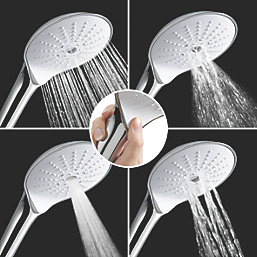 Mira Activate Gravity-Pumped Rear-Fed Single Outlet Chrome Thermostatic Digital Mixer Shower