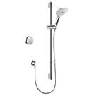 Mira Activate Gravity-Pumped Rear-Fed Single Outlet Chrome Thermostatic Digital Mixer Shower