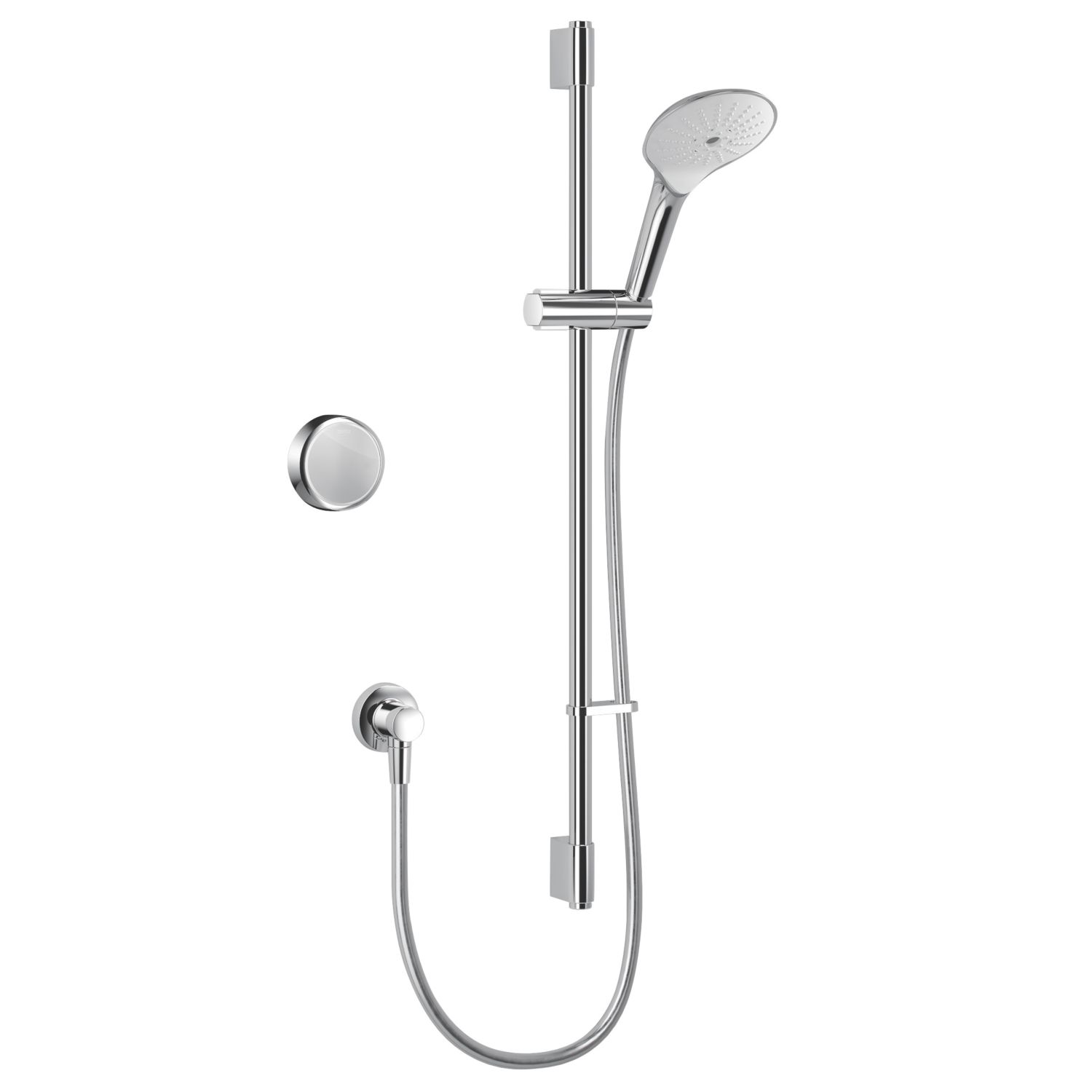 Mira Activate with ColdBoost Gravity-Pumped Rear-Fed Single Outlet Chrome Thermostatic Digital Mixer Shower (107KJ)