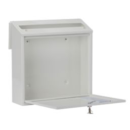 Burg-Wachter Aire Post Box White Powder-Coated