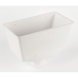 FloPlast  Universal Hopper 65-68mm White