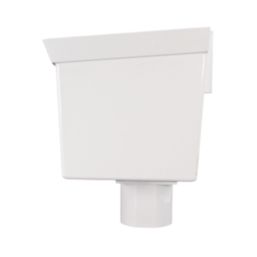 FloPlast  Universal Hopper 65-68mm White