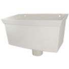 FloPlast  Universal Hopper 65-68mm White