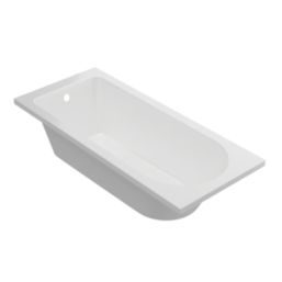Florida  Single-Ended Bath Acrylic No Tap Holes 1600mm x 700mm
