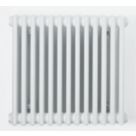 Refurb Acova 600mm x 628mm 2701BTU White Horizontal 3 Column Radiator