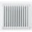 Refurb Acova 600mm x 628mm 2701BTU White Horizontal 3 Column Radiator