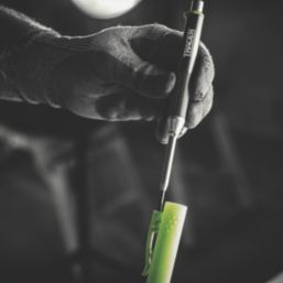 TRACER 200mm Deep Hole Construction Pencil Set 2B 2 Pieces