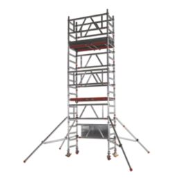 Double Depth Aluminium Access Tower 0.61m x 1.62m x 2m 2 Week Hire