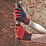 Site  Nitrile Foam Coated Gloves Red / Black Medium