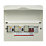 Wylex  13-Module 5-Way Part-Populated  Dual RCD Consumer Unit with SPD