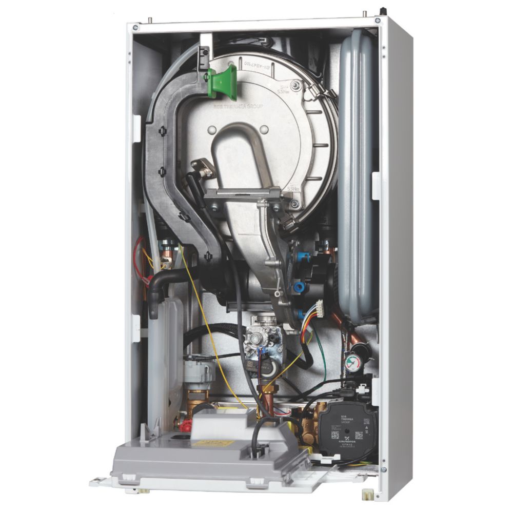 Baxi 836 Combi 2 Gas LPG Combi Boiler White Screwfix
