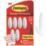 Command White Self-Adhesive Medium Designer Hook 6 Pack