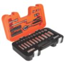 Bahco  1/4" & 3/8" Drive Deep Metric Socket Set 53 Pieces