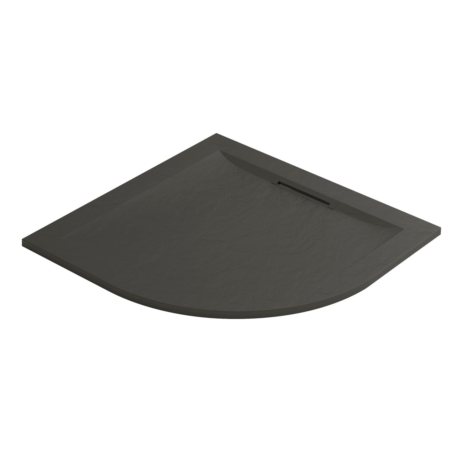 Mira Flight Level Quadrant Shower Tray Slate Grey 800mm x 800mm x 25mm (108PJ)