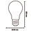 Calex Smart ES A60 RGB & White LED Light Bulb 9.4W 806lm