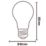 Calex Smart E27 A60 RGB & White LED Light Bulb 9.4W 806lm