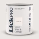 LickPro  2.5Ltr Taupe 02 Vinyl Matt Emulsion  Paint