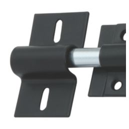 Smith & Locke Adjustable Barrel Gate Bolt Black 76mm