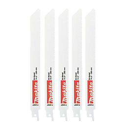 Makita  P-04927 Multi-Material Reciprocating Saw Blades 200mm 5 Pack