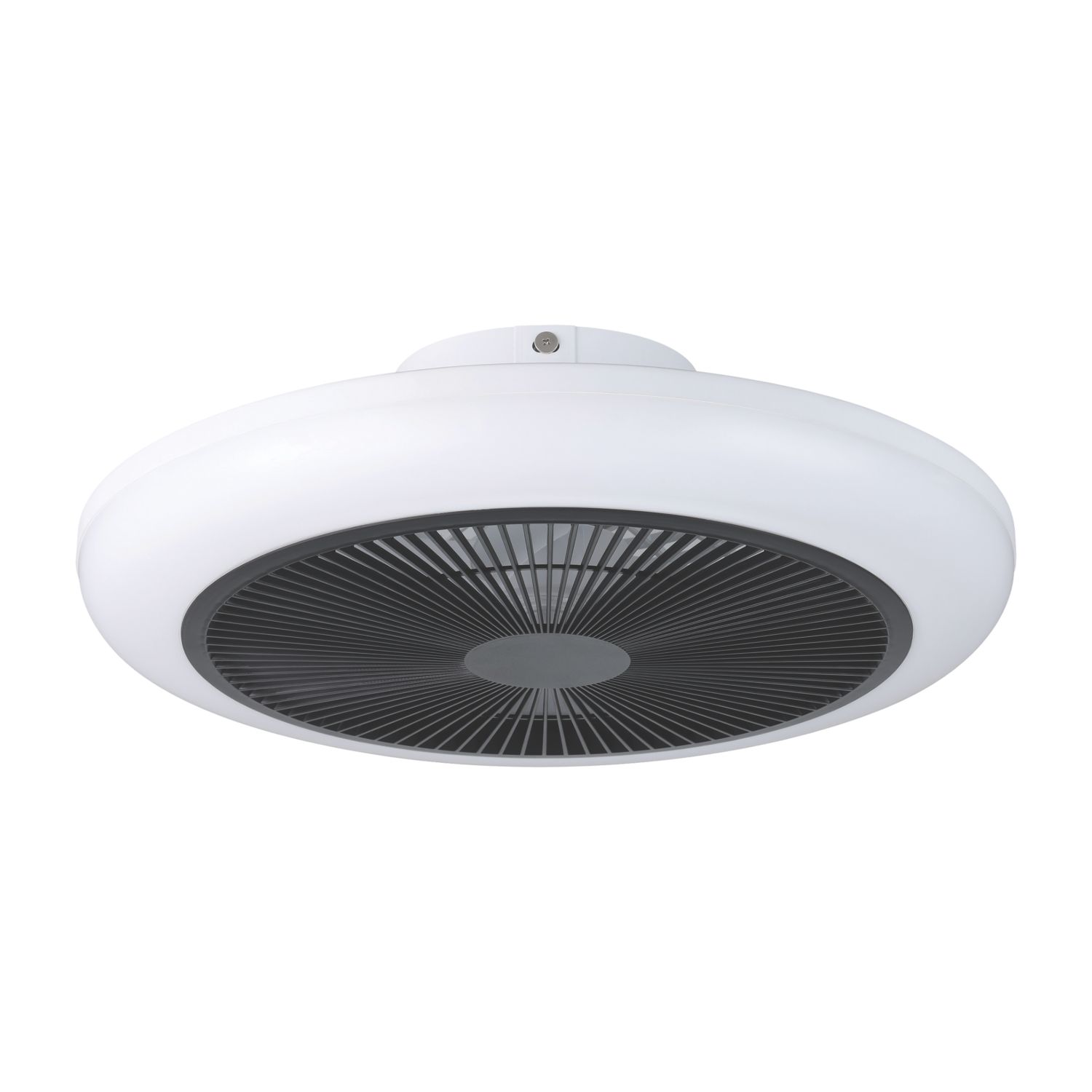 Eglo Sayulita 1 LED 460mm Ceiling Fan White/Black 5.2W 3280lm (109CX)