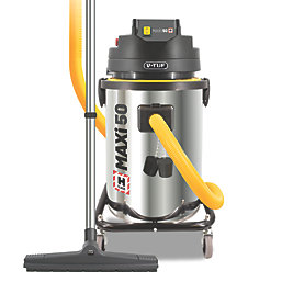 V-Tuf MAXIH110-50L 1750W 50Ltr H Class Industrial Dust Extraction Vacuum Cleaner 110V