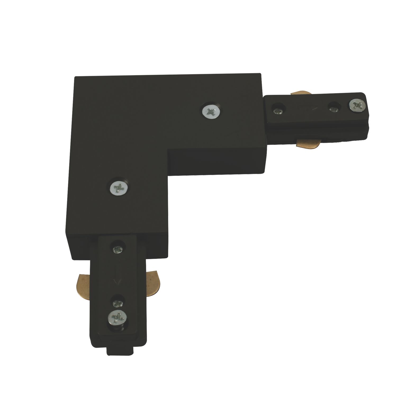 Knightsbridge 1-Circuit Right Angle Connector Black (109GA)