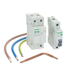 Schneider Electric Easy9 SP & N  Type 2 Surge Protection Kit 20kA