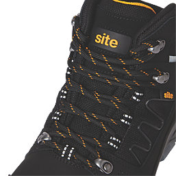 Site Natron    Safety Boots Black Size 9