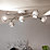 Eglo Locanda LED 5-Spot Ceiling Light White 8W 250lm
