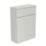Newland  Floorstanding Toilet Unit Pearl Grey Matt 600mm x 260mm x 850mm