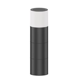 Calex Smart Outdoor LED Garden Post Light with Spike Black 4.4W 380lm