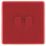 Arlec  10A 2-Gang 2-Way Light Switch  Red