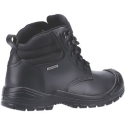 Amblers 241 Size 10  Black Waterproof Steel Toe Cap Safety Boots