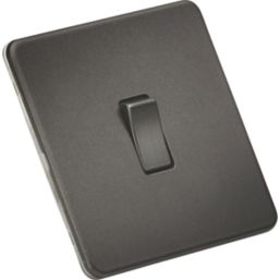 Knightsbridge  10AX 1-Gang 2-Way Light Switch  Smoked Bronze