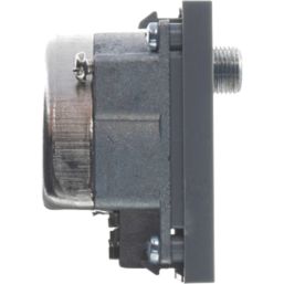 British General  Triplex Modular TV & Satellite Socket Grey