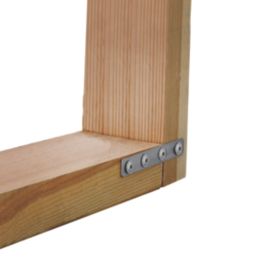 Magnodur Mending Plates Silver 75mm x 15mm x 2mm 10 Pack