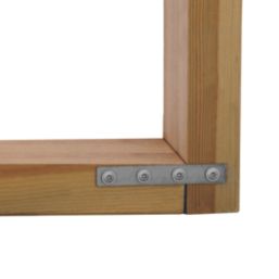 Magnodur Mending Plates Silver 75mm x 15mm x 2mm 10 Pack