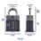 Squire Warrior Weatherproof  Combination  Padlock Blue/Chrome 55mm