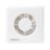 Manrose XF100S 100mm (4") Axial Bathroom Extractor Fan  White 240V