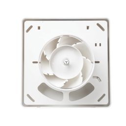 Manrose XF100S 100mm (4") Axial Bathroom Extractor Fan  White 240V