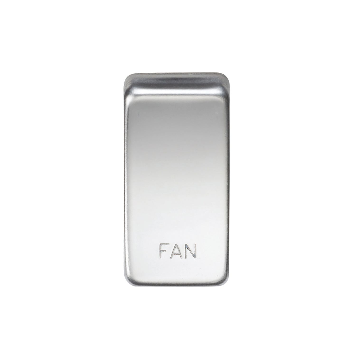 Knightsbridge 'FAN' Switch Cover Polished Chrome (110CR)