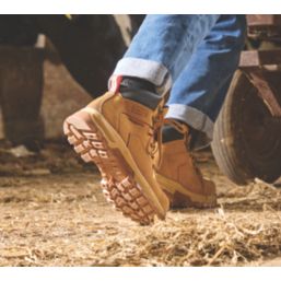 Hunter  Size 6  Honey Waterproof  Safety Boots